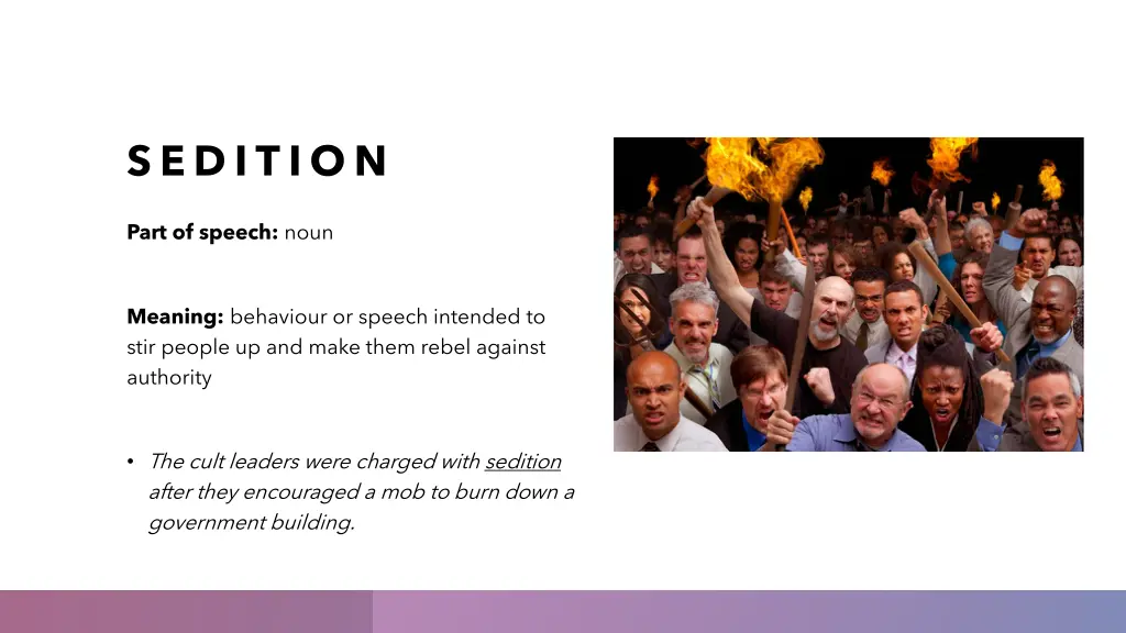 sedition