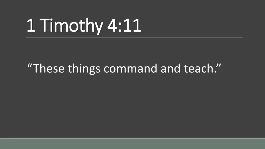 1 timothy 4 11 1 timothy 4 11