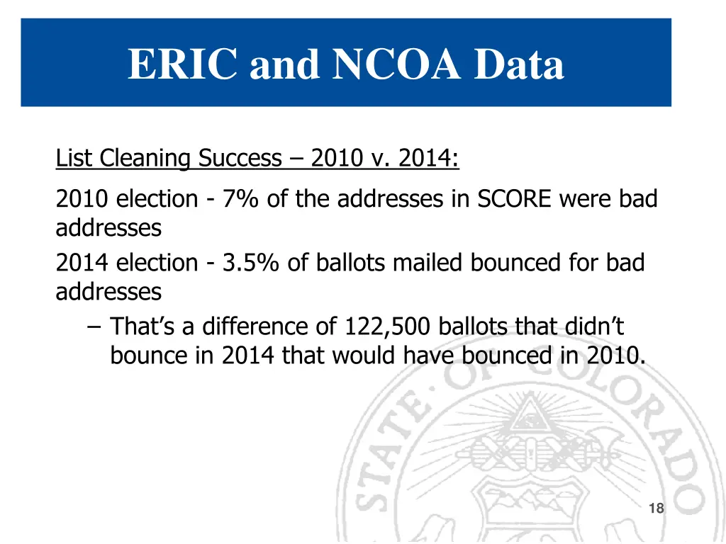 eric and ncoa data