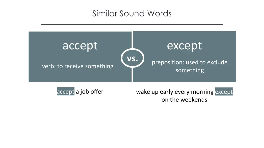 similar sound words 1