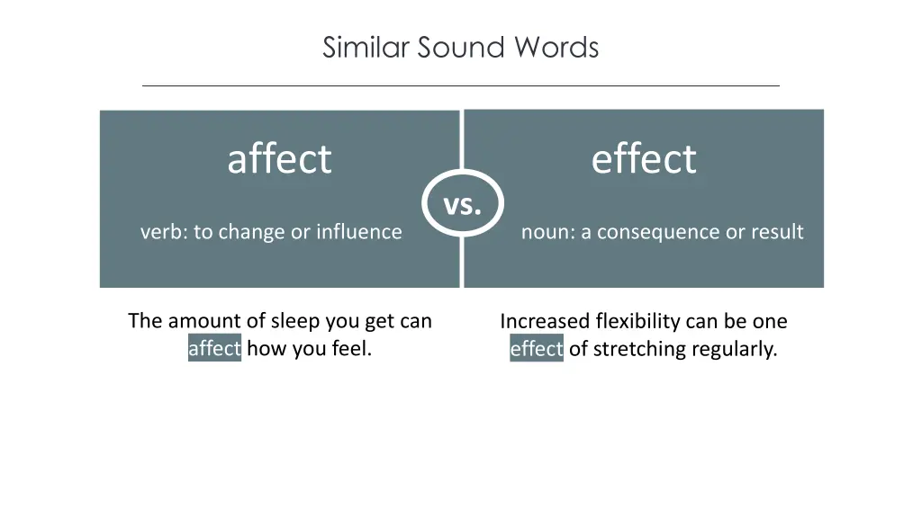 similar sound words 2