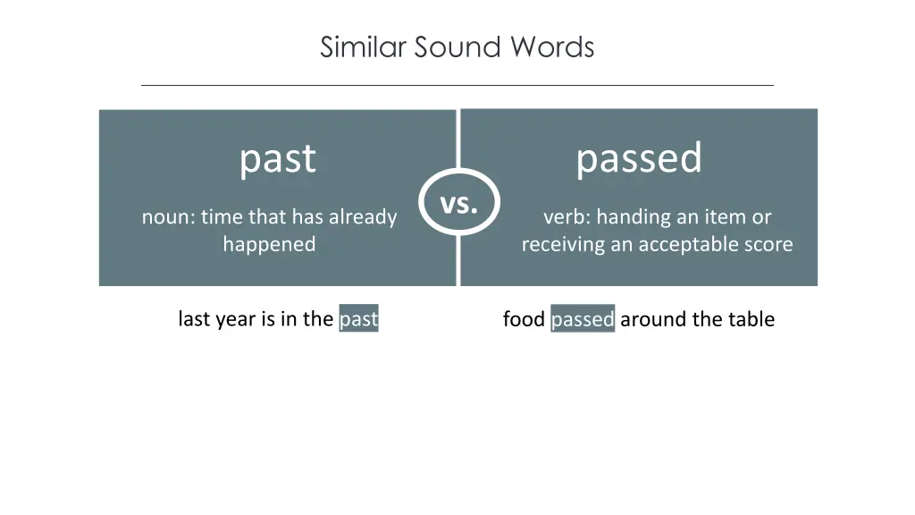 similar sound words 6