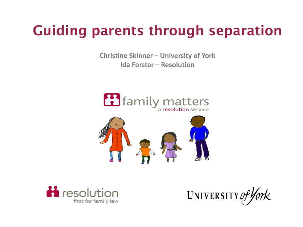guiding parents through separation