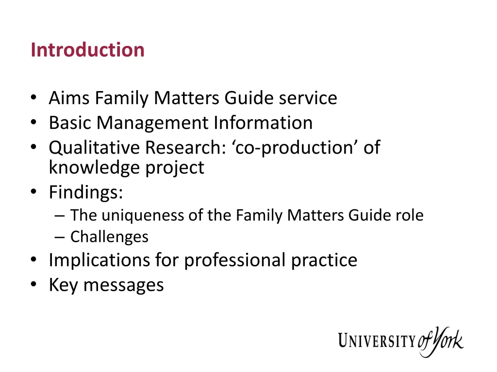 introduction