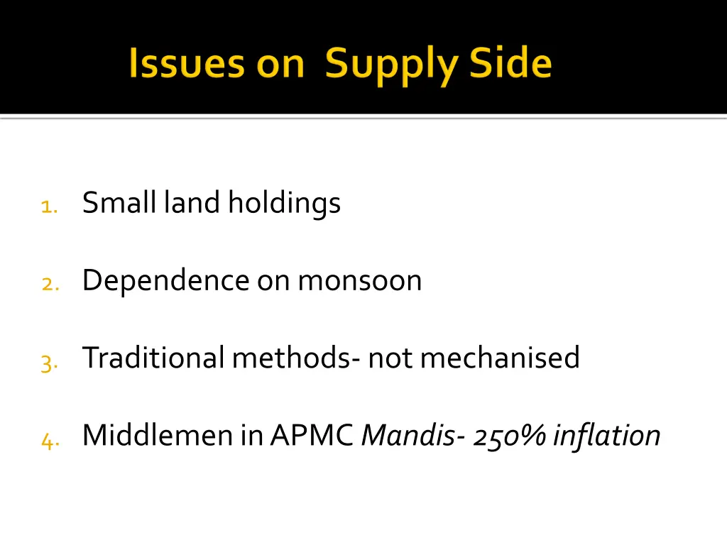 1 small land holdings