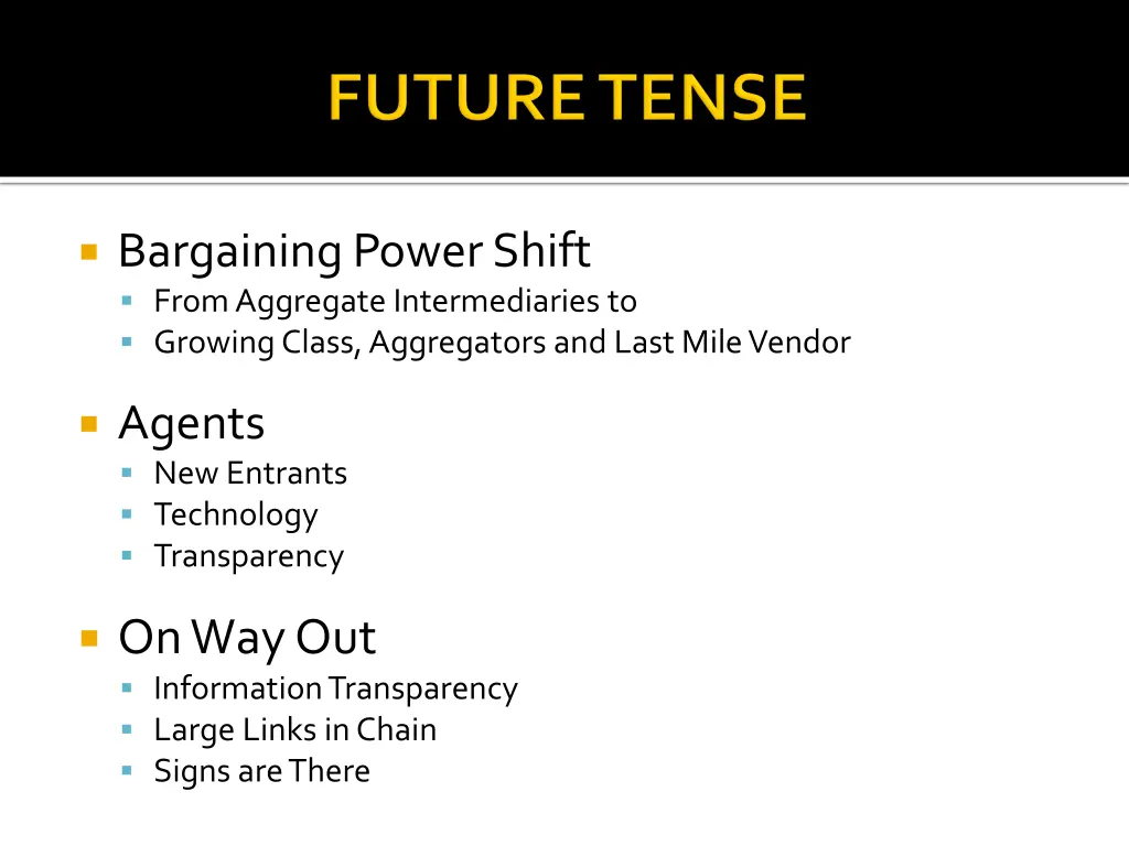 bargaining power shift from aggregate