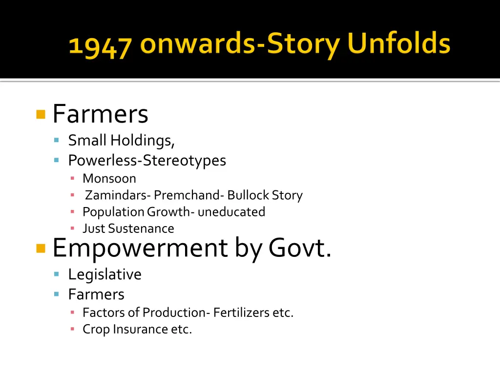 farmers small holdings powerless stereotypes