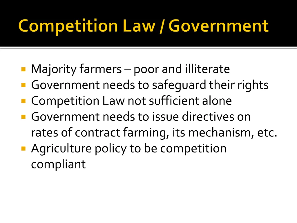 majority farmers poor and illiterate government