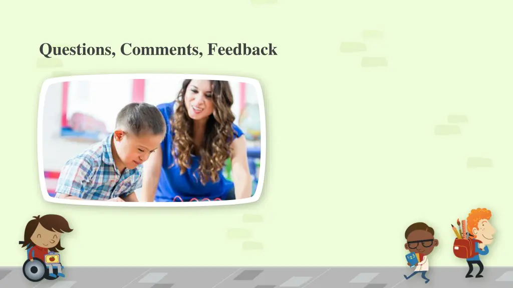questions comments feedback