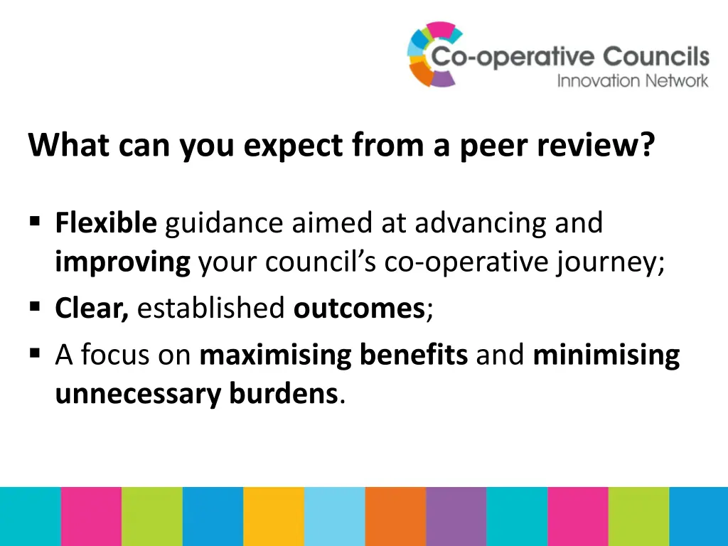 what can you expect from a peer review