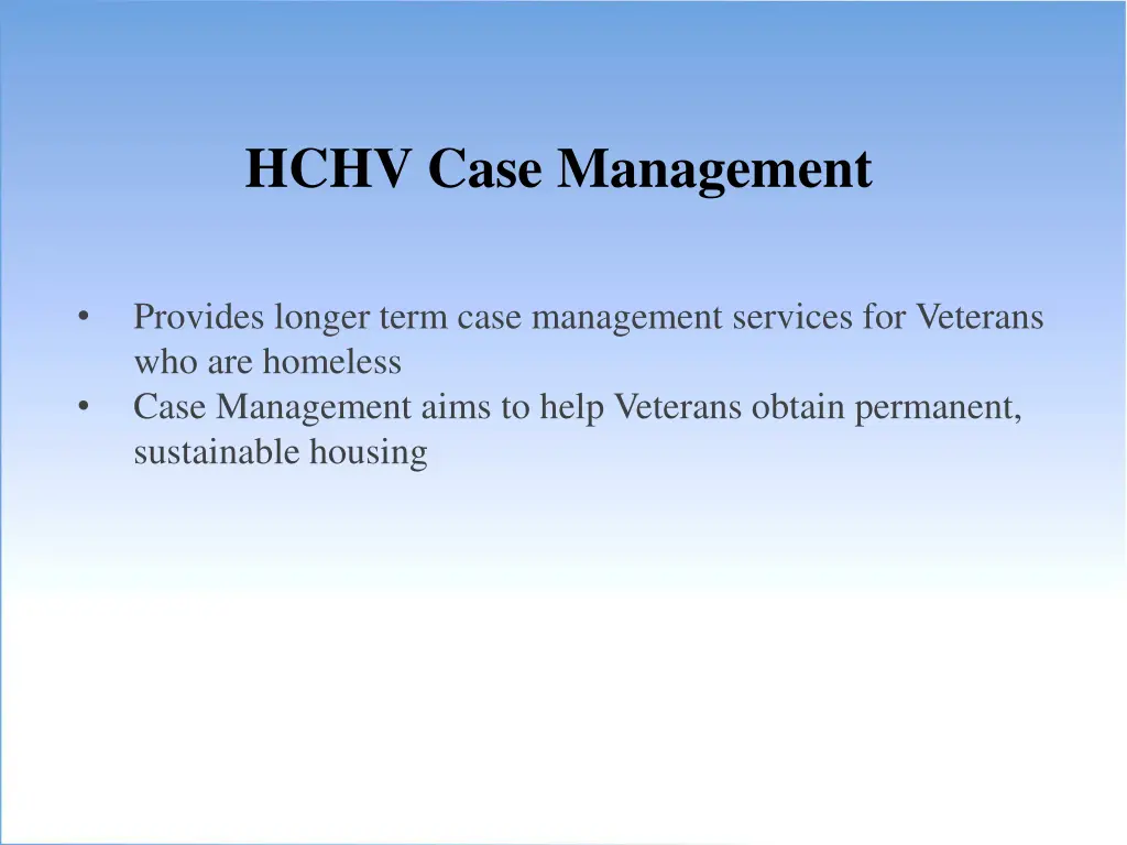 hchv case management