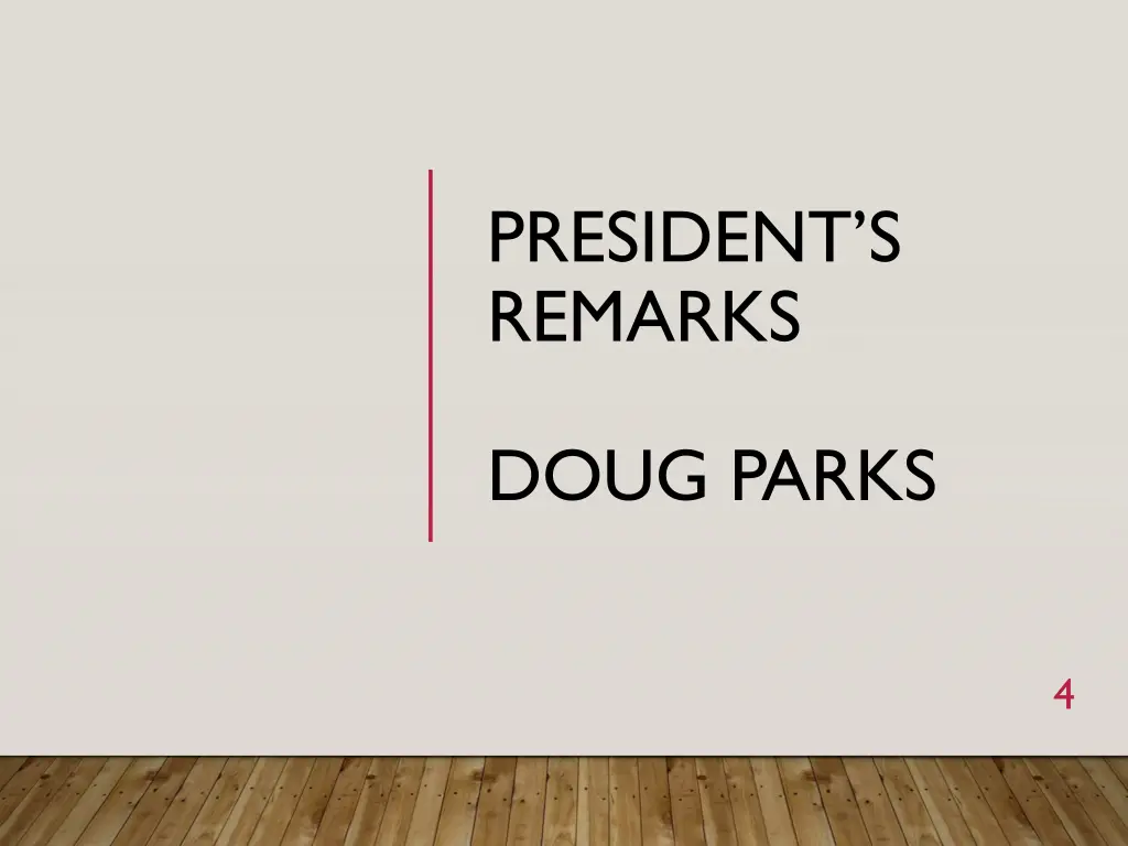 president s remarks