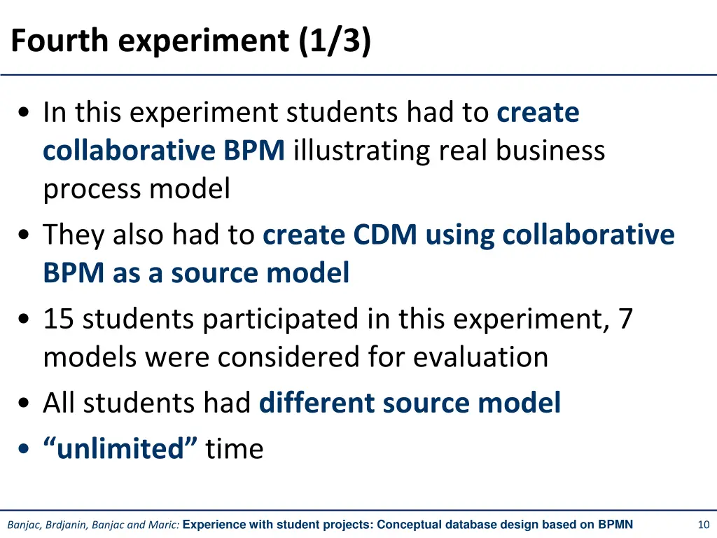fourth experiment 1 3