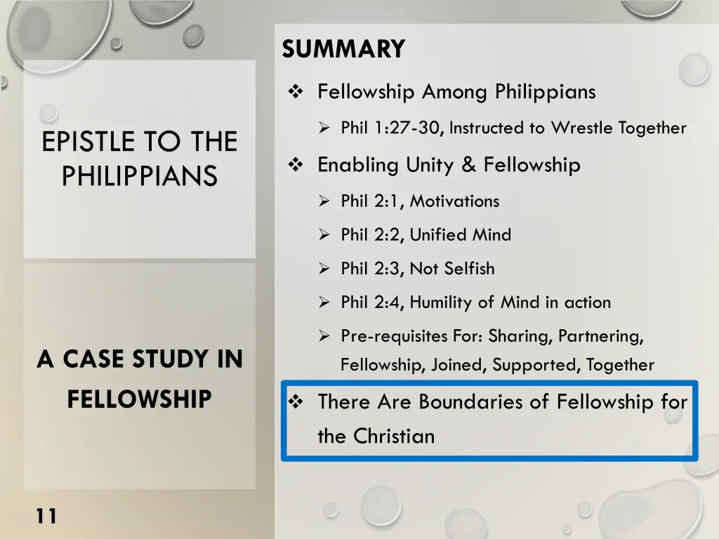 summary 1