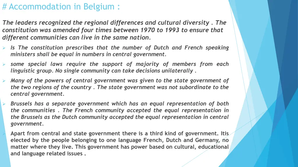 accommodation in belgium