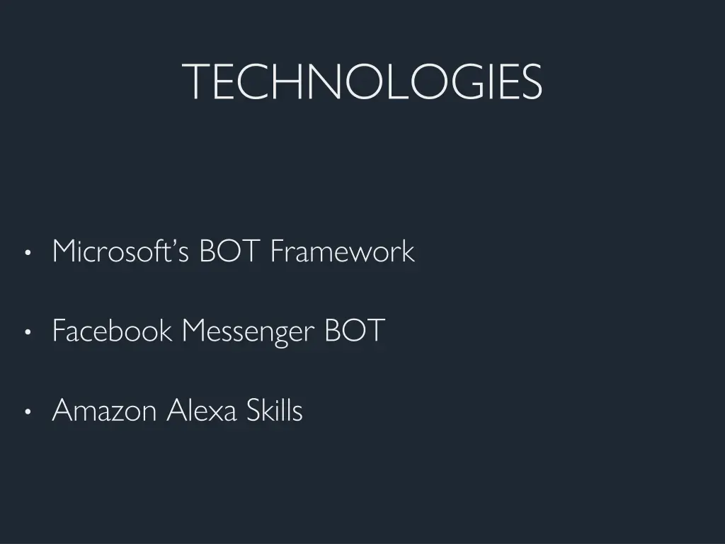 technologies