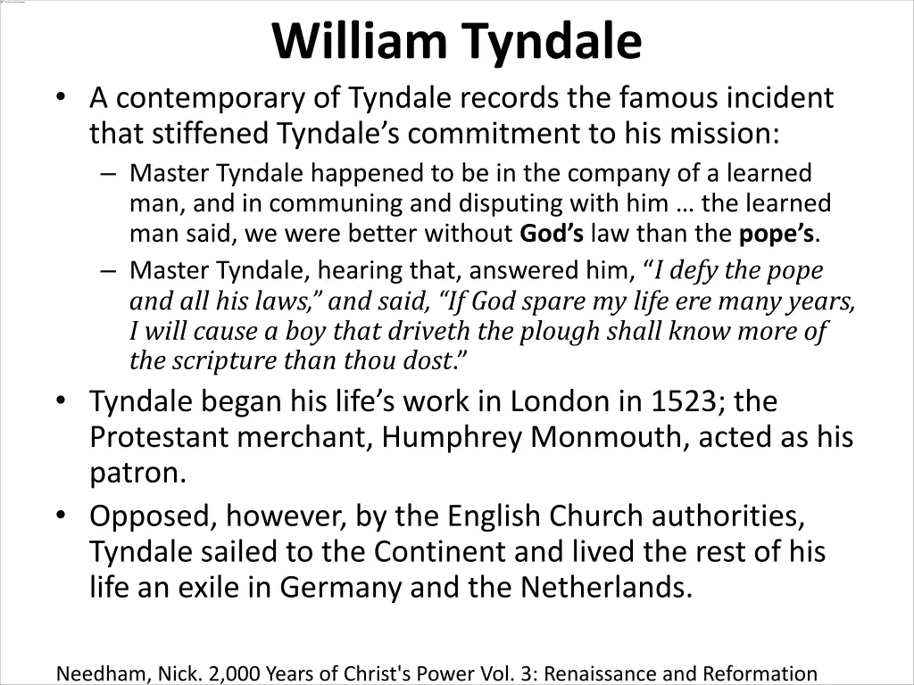 william tyndale 1