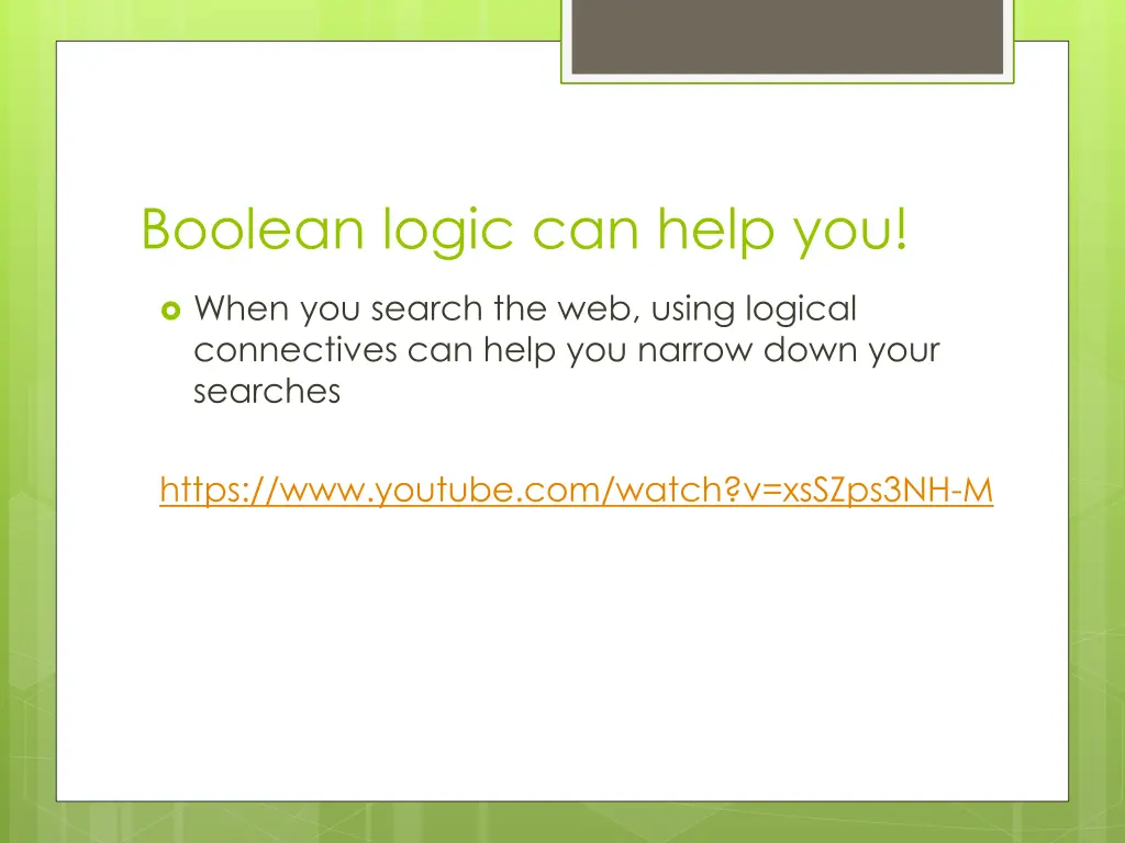 boolean logic can help you