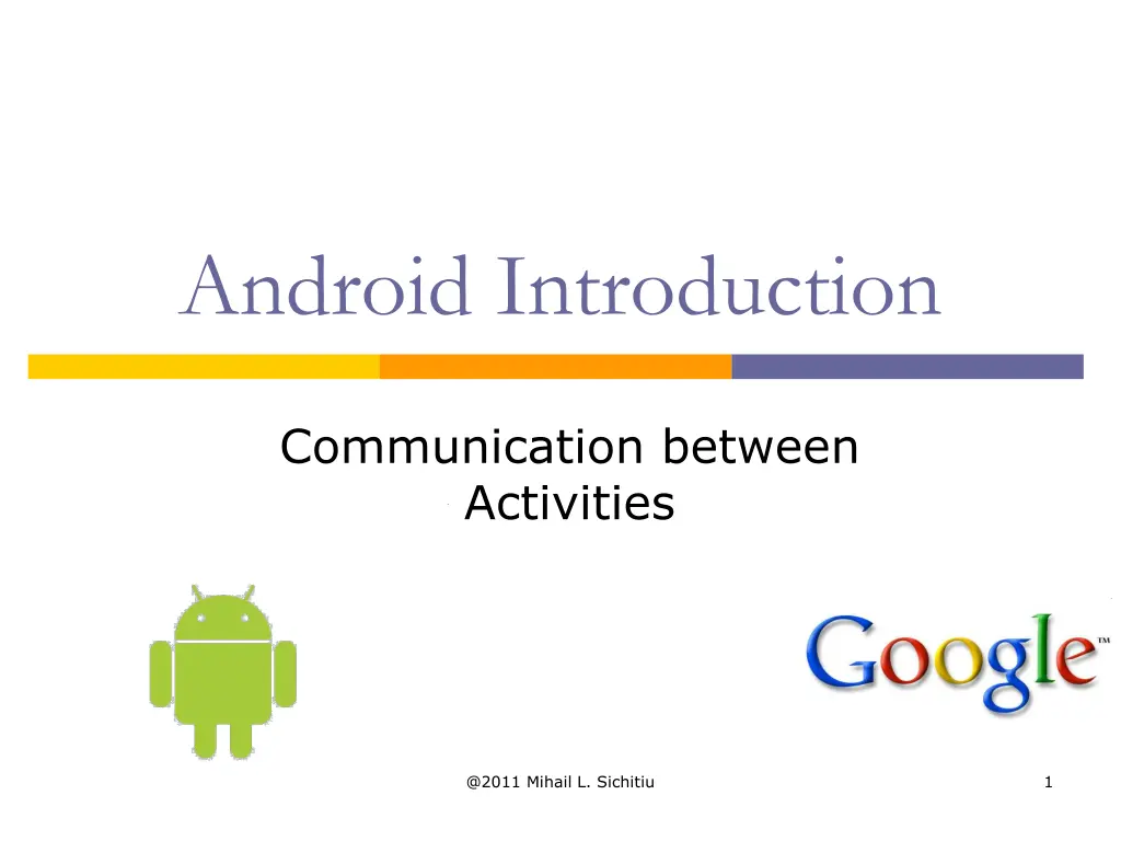 android introduction