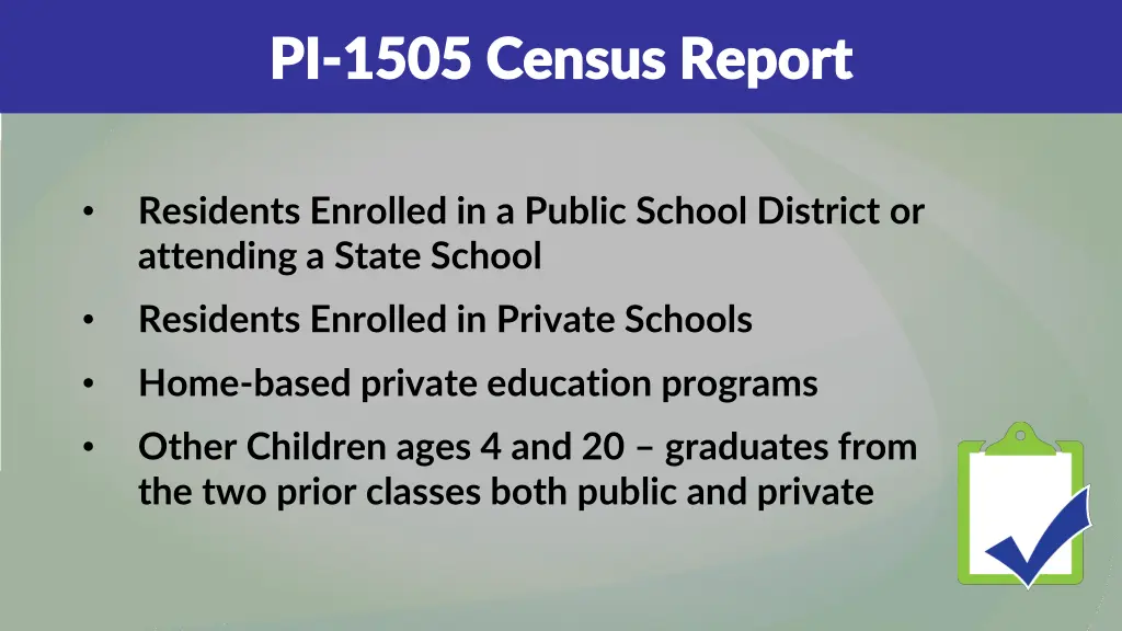 pi pi 1505 census report 1505 census report 1