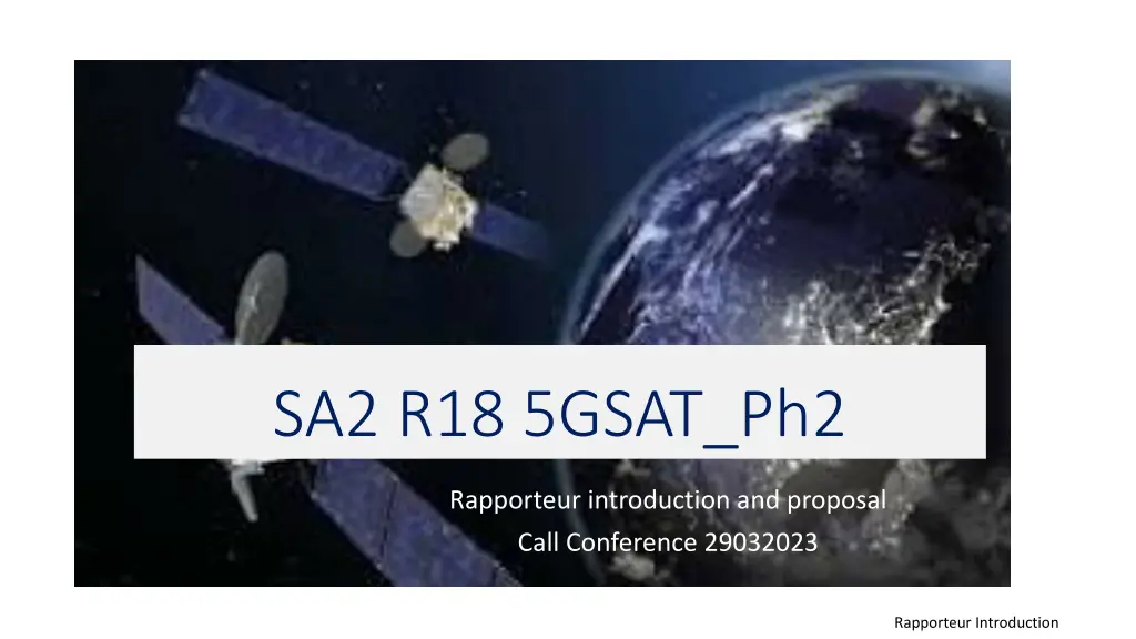 sa2 r18 5gsat ph2