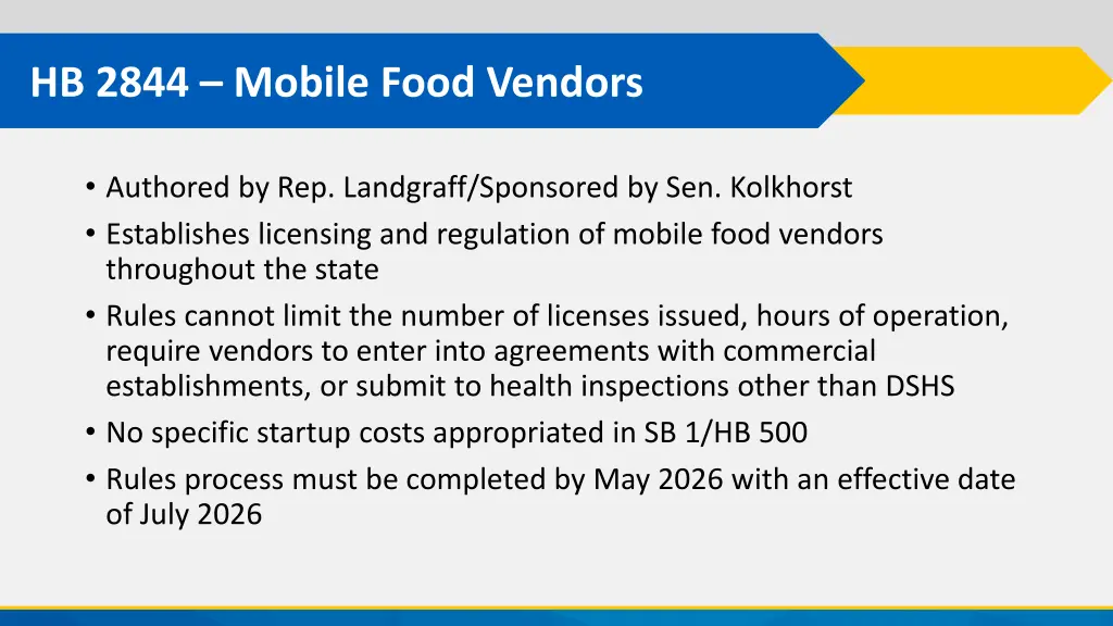 hb 2844 mobile food vendors