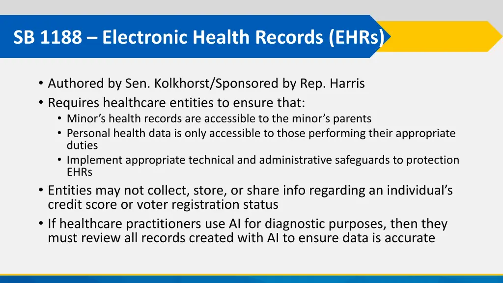 sb 1188 electronic health records ehrs