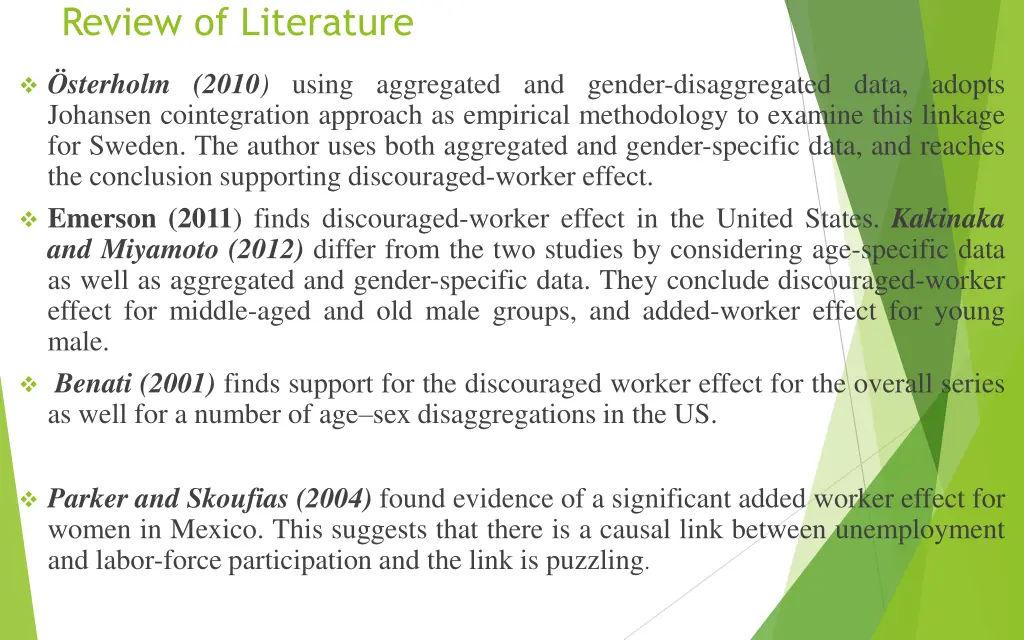review of literature
