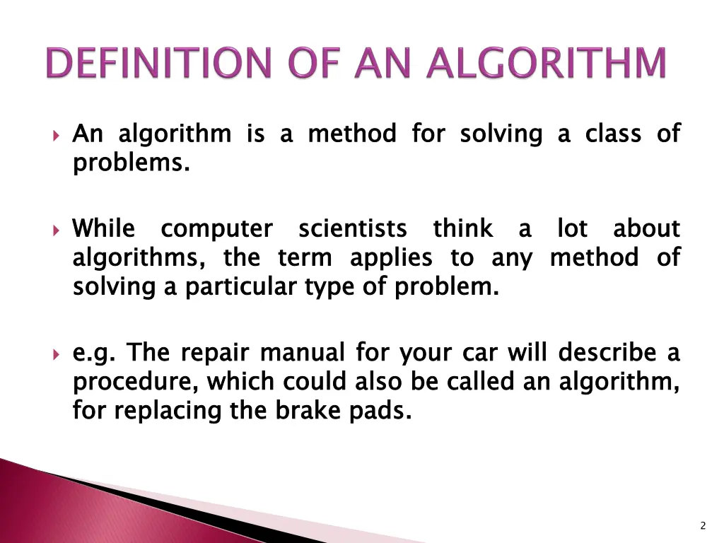 an problems