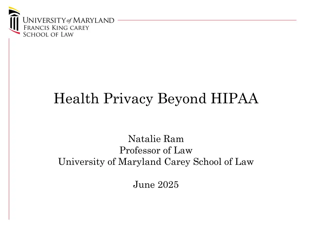 health privacy beyond hipaa