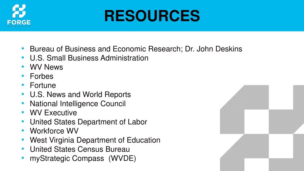 resources