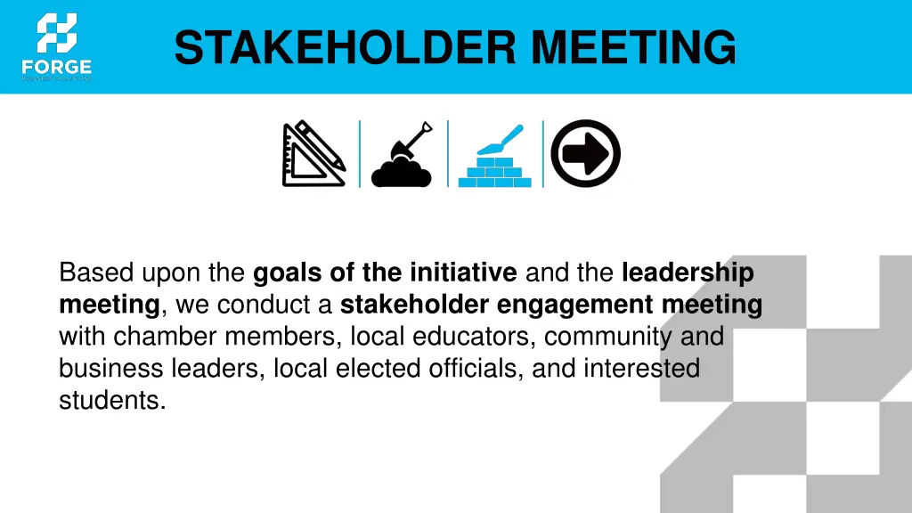 stakeholder meeting