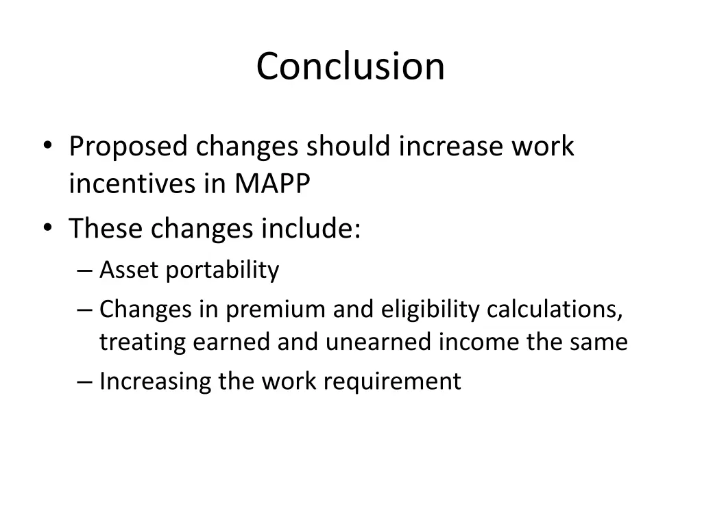conclusion