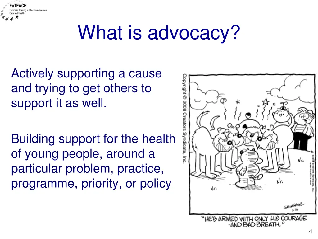 what is advocacy