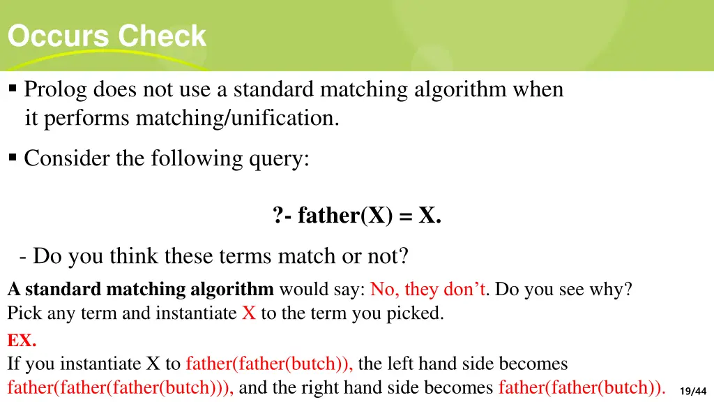 occurs check 1