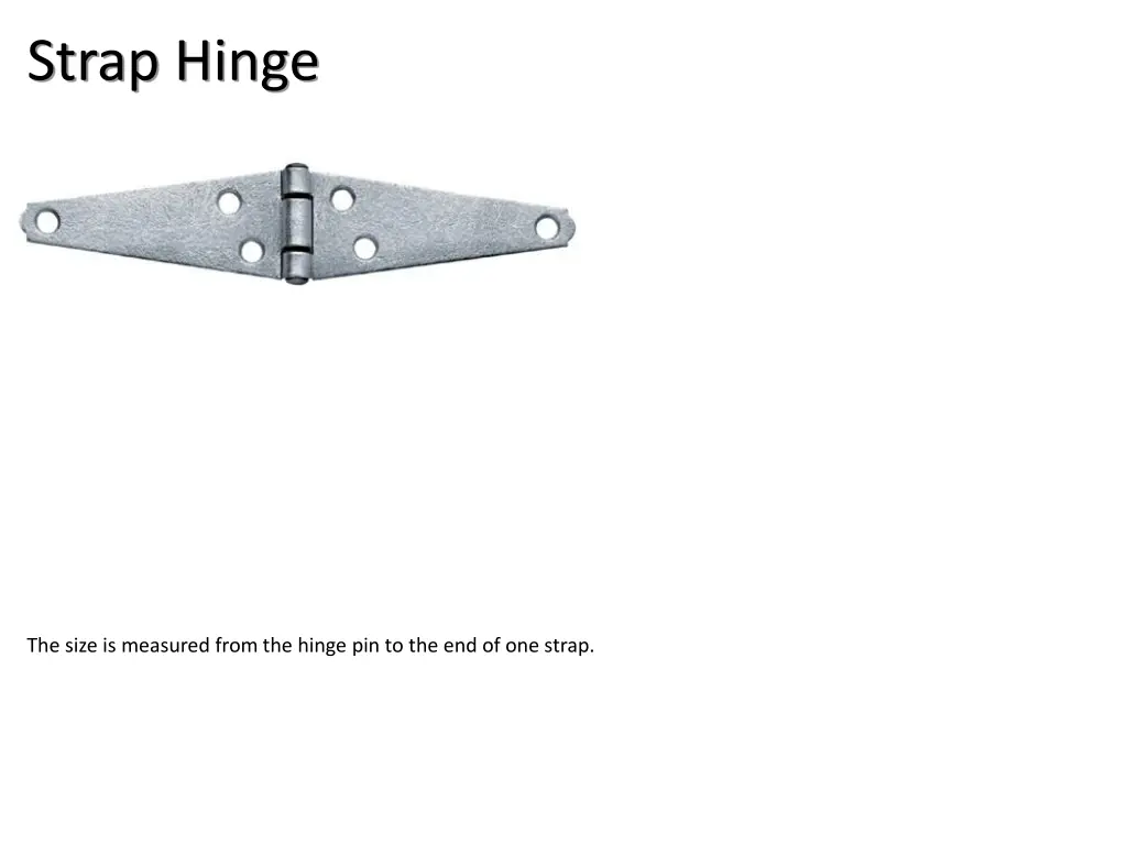 strap hinge