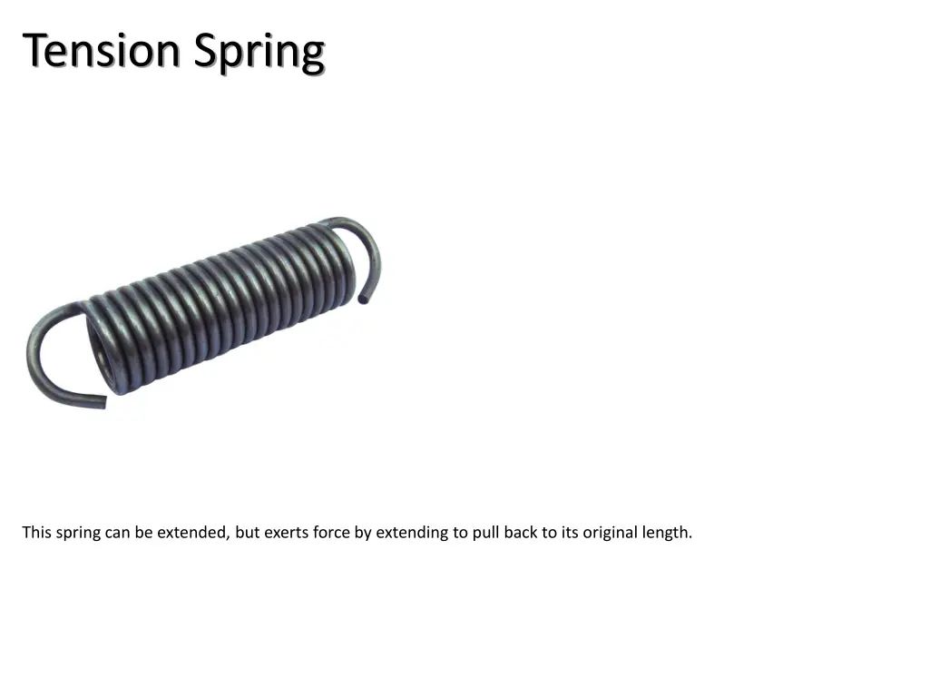 tension spring