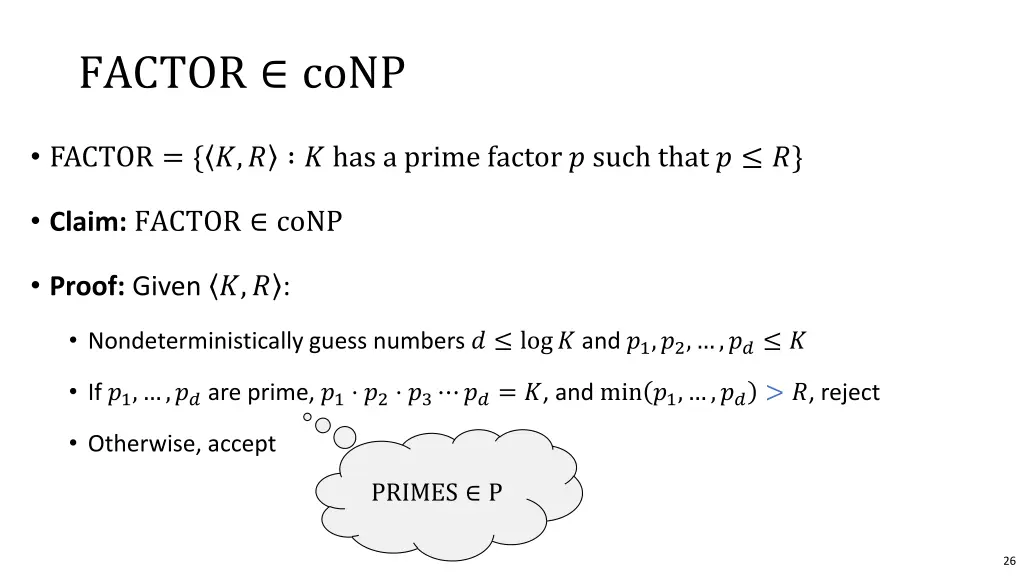 factor conp