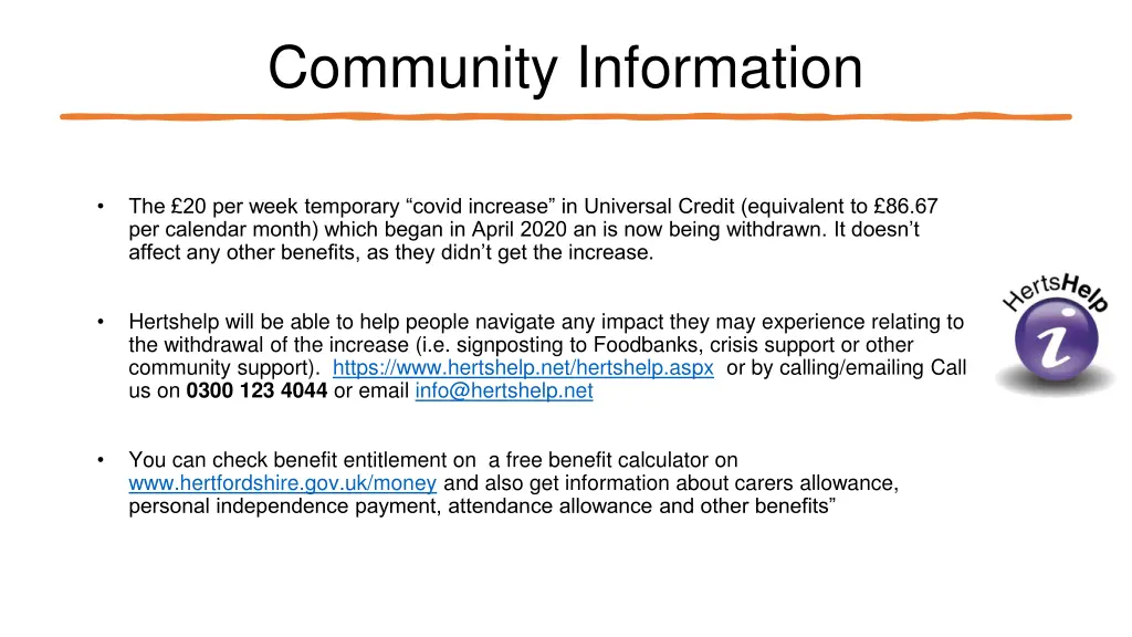 community information