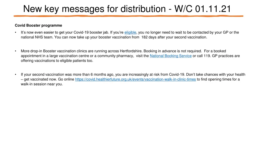 new key messages for distribution w c 01 11 21 1