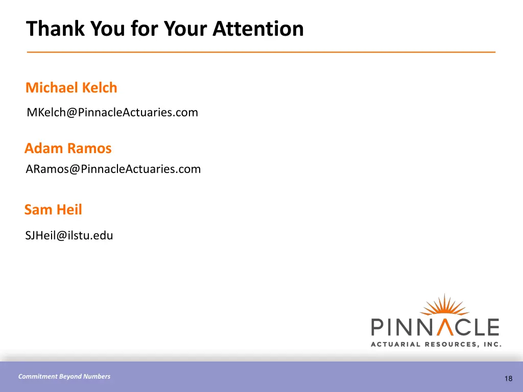 thank you for your attention