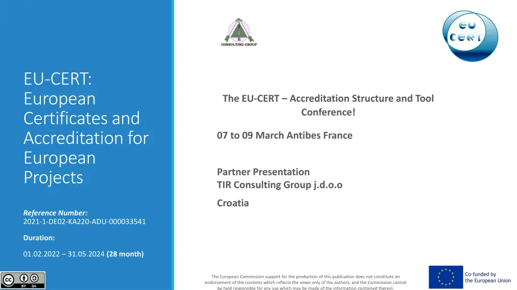 eu cert european certificates and accreditation