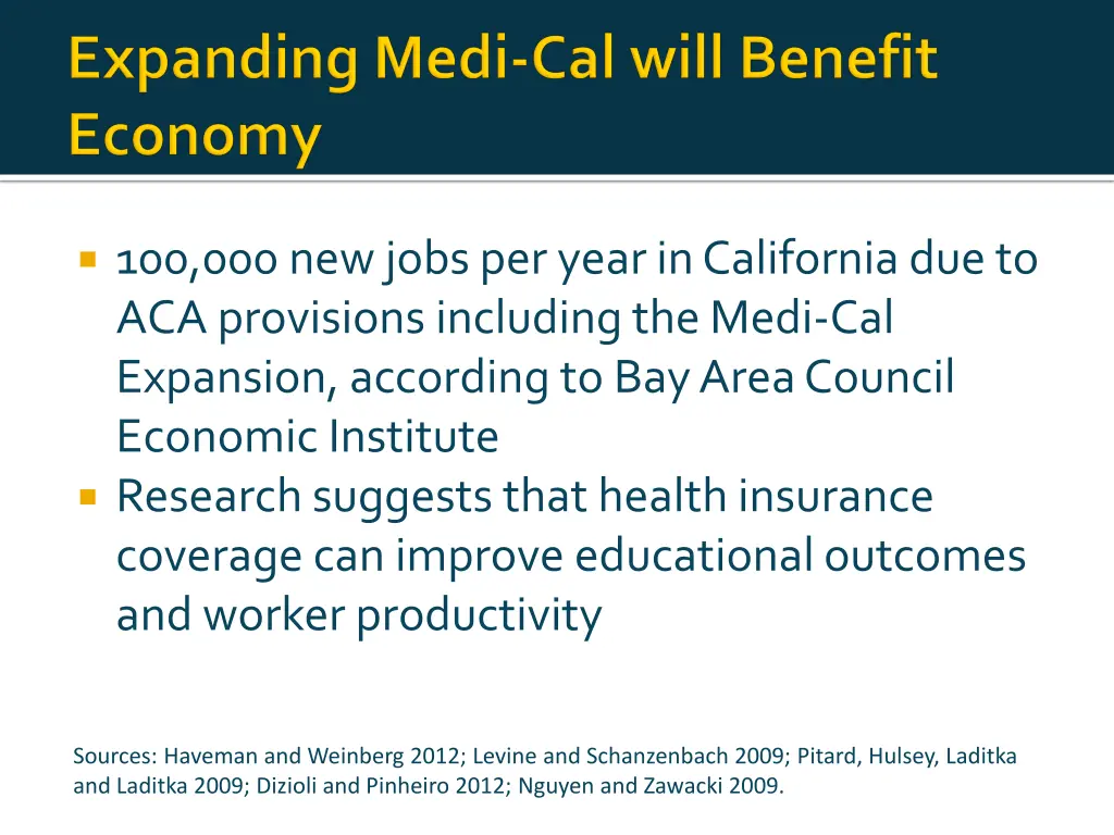 100 000 new jobs per year in california