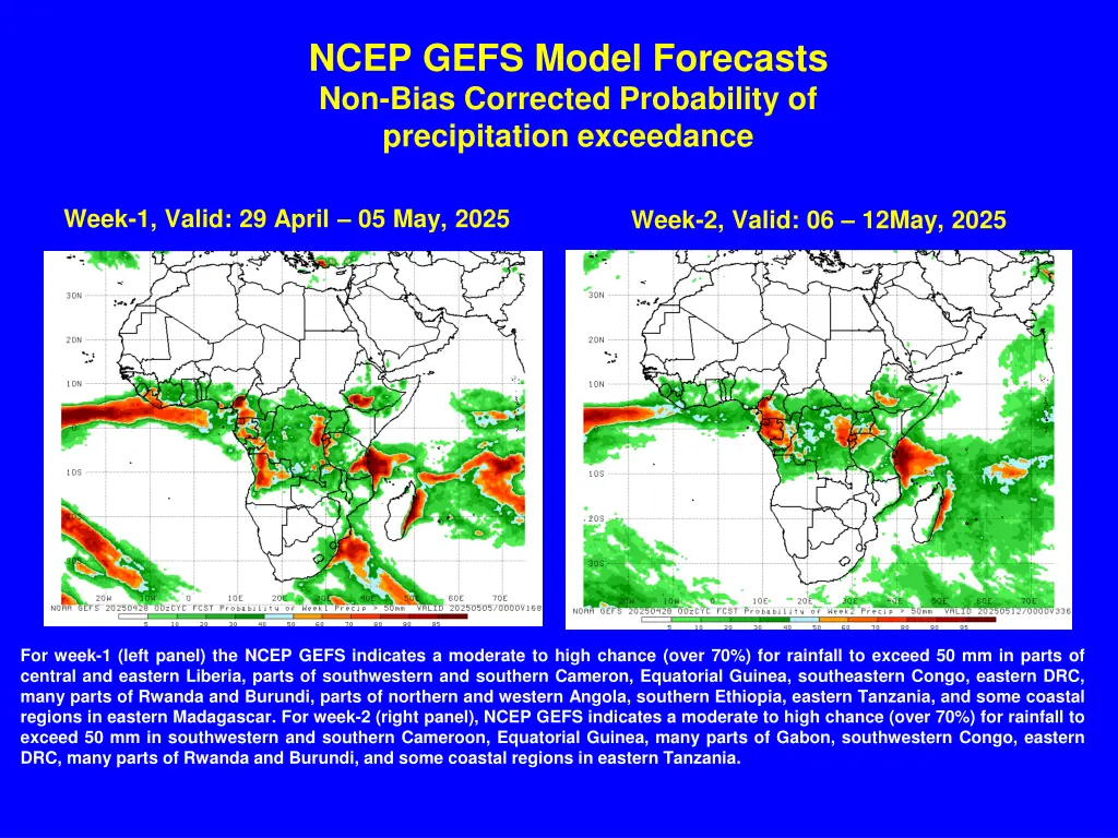 ncep gefs model forecasts non bias corrected