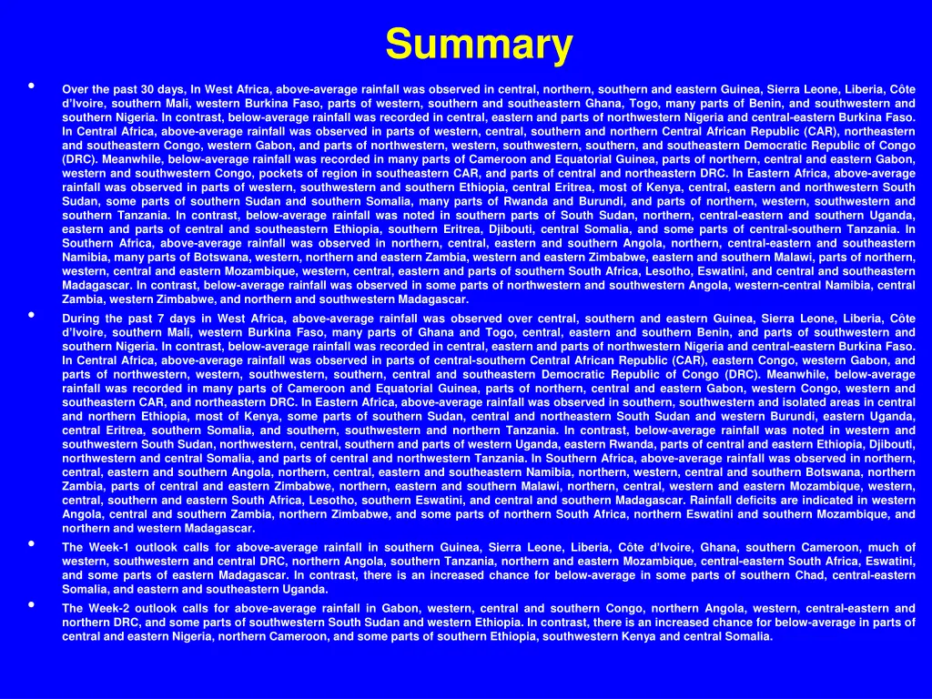 summary