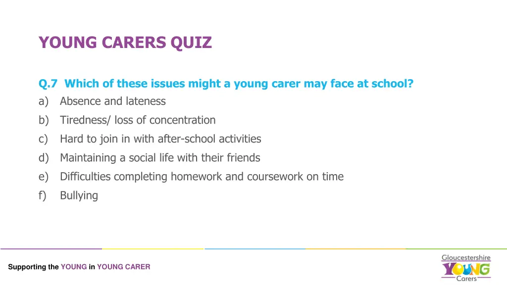 young carers quiz 11