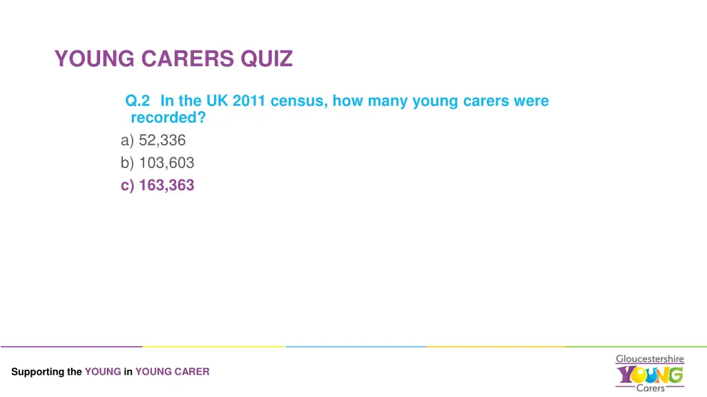 young carers quiz 2