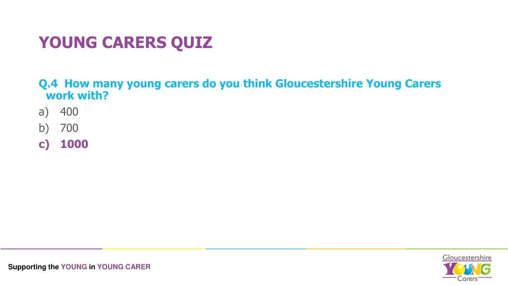 young carers quiz 6