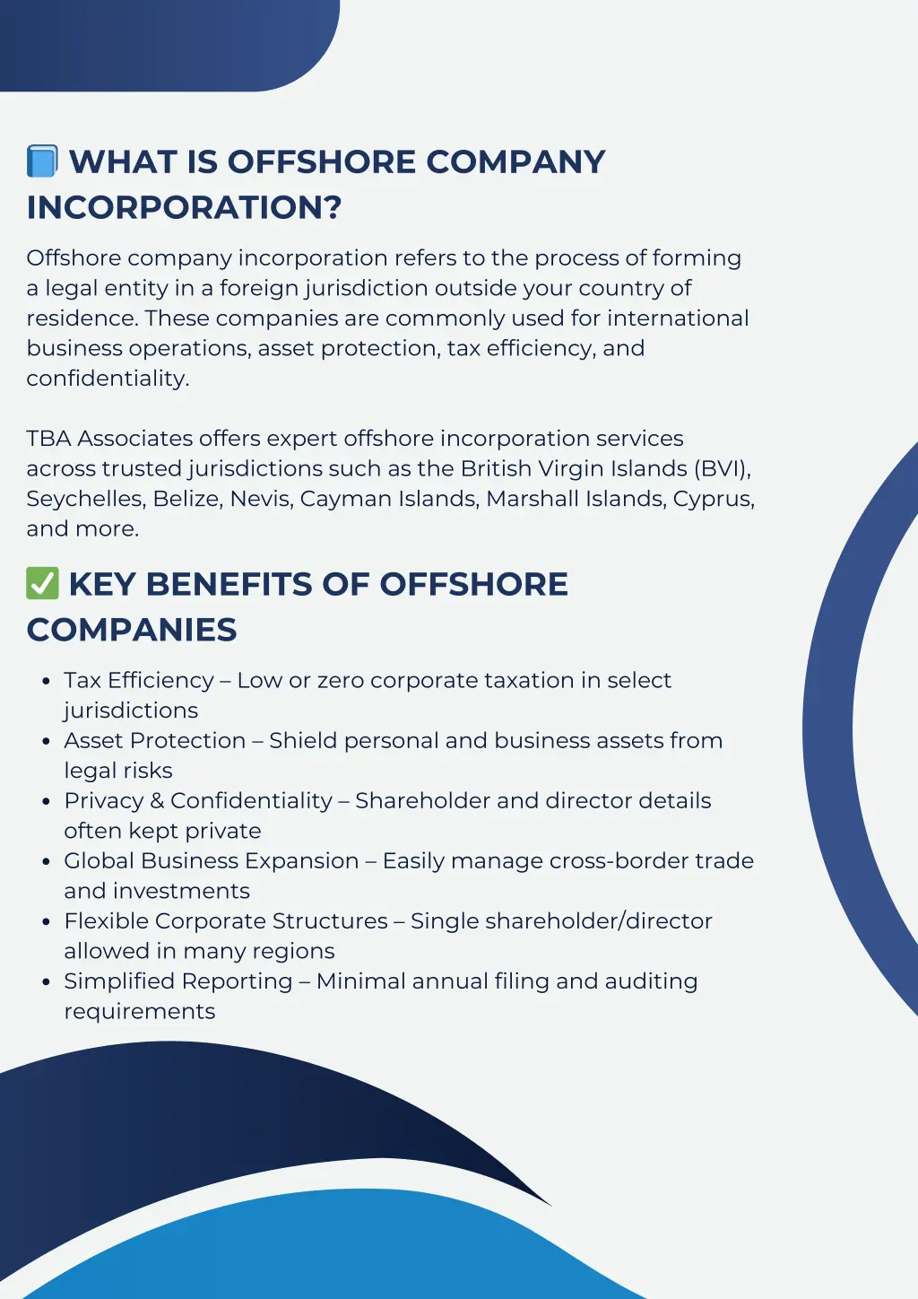 what is offshore company incorporation