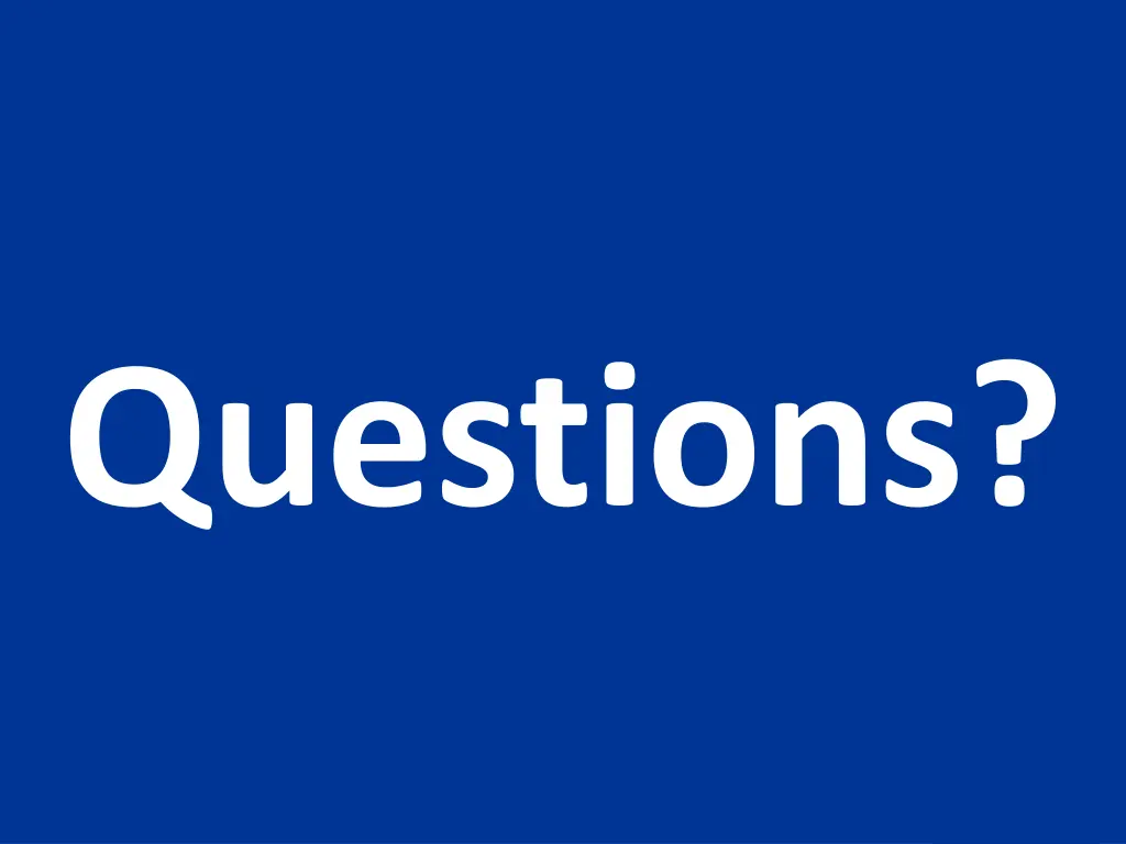 questions